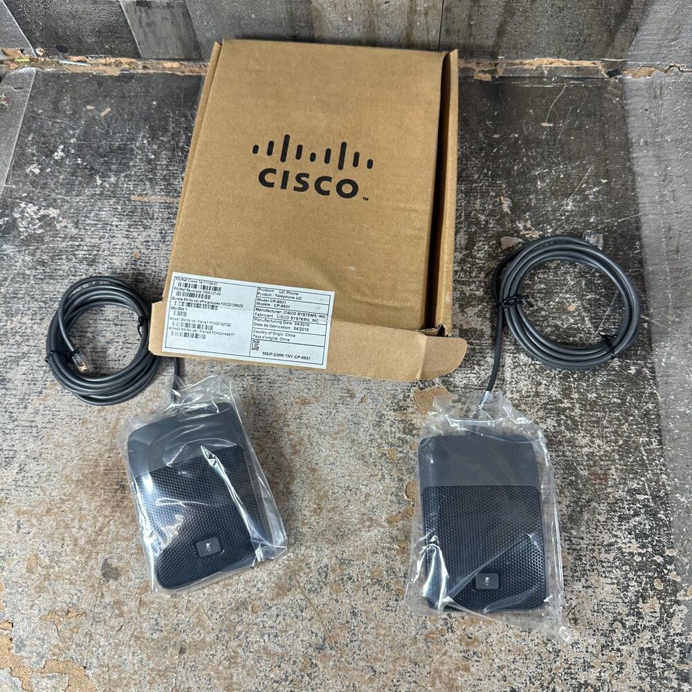 Cisco 8831 Wired‎ Microphone Kit CP-MIC-WIRED-S 74-11134-01 (New Open)